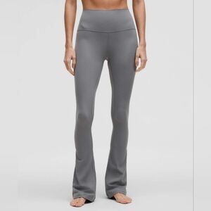 Lululemon Align High-Rise Ribbed Mini-Flare Pant OLIVE color Not GREY)